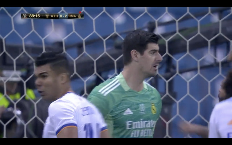 Spektakelbeelden van Thibaut Courtois gaan wereld rond: 