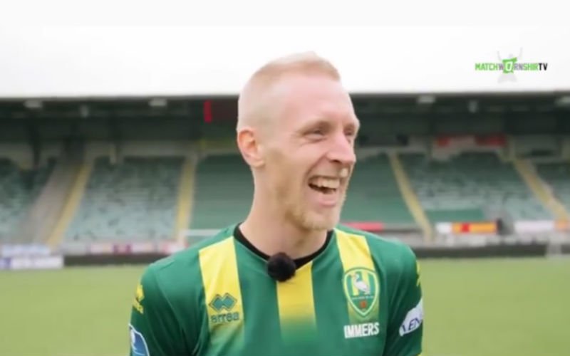 Ex-speler Club Brugge Lex Immers geeft hilarisch interview (video)