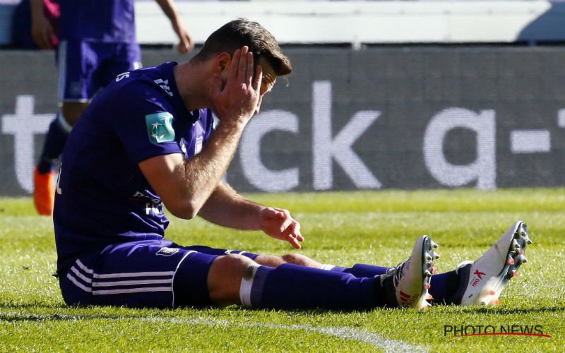 Anderlecht slaat modderfiguur: 