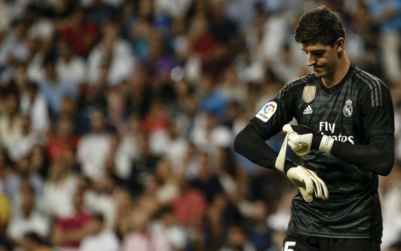 Pijnlijke blamage voor Real Madrid en Thibaut Courtois