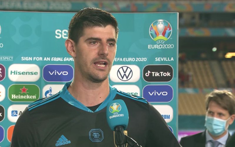 Uiterst scherpe Thibaut Courtois haalt fors uit na zege tegen Portugal