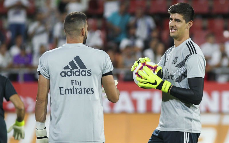 Courtois heeft duidelijke mening over concurrentiestrijd bij Real Madrid