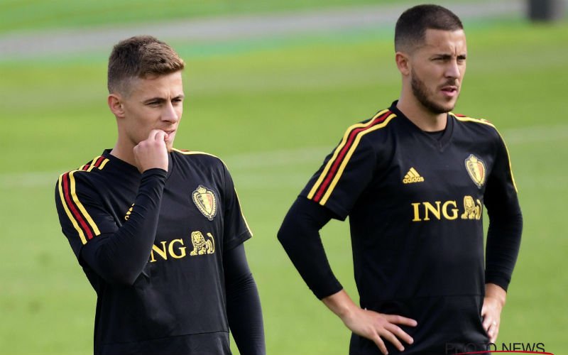 Thorgan Hazard zet broer Eden flink te kijk