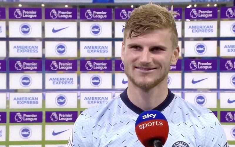 Timo Werner geeft ge-wel-dig interview na debuut in Premier League (VIDEO)