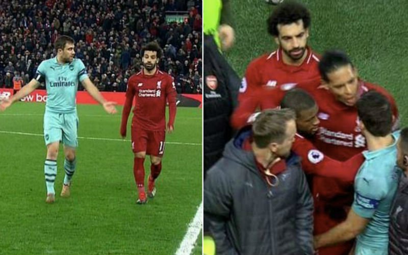 Sokratis belaagt ‘duiker’ Salah, maar kijk wat van Dijk dan doet (Video)