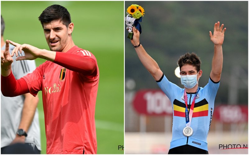 Er moet Thibaut Courtois iets van het hart over Wout van Aert