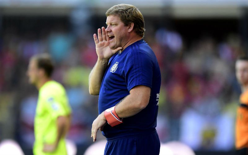 Club geeft slecht voorbeeld aan Vanhaezebrouck: 