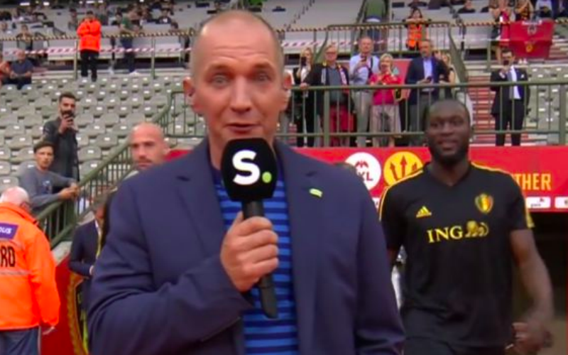 Lolbroek Romelu Lukaku zet Karl Vannieuwkerke heerlijk in zijn hemd