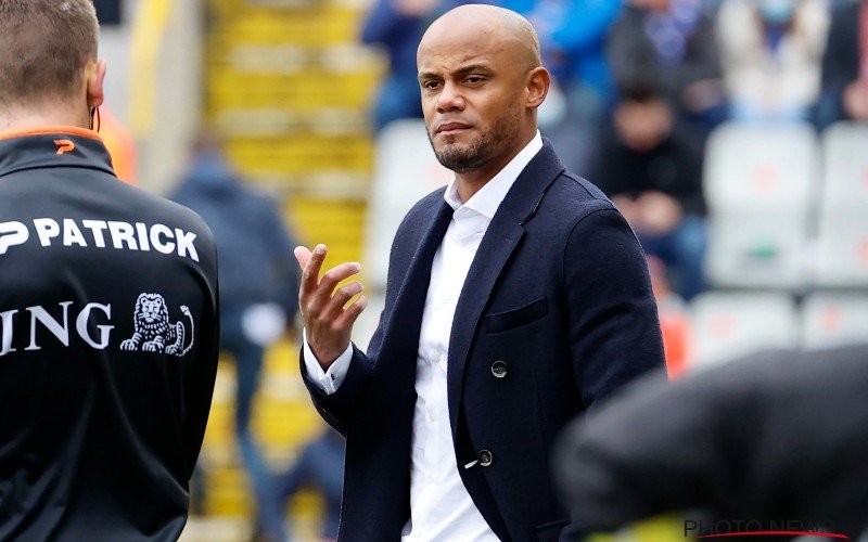 Vincent Kompany grijpt in bij Anderlecht: 'Hij vliegt eruit'