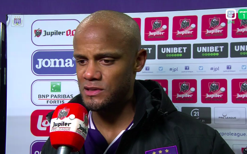 'Vincent Kompany verlaat mogelijk Anderlecht'