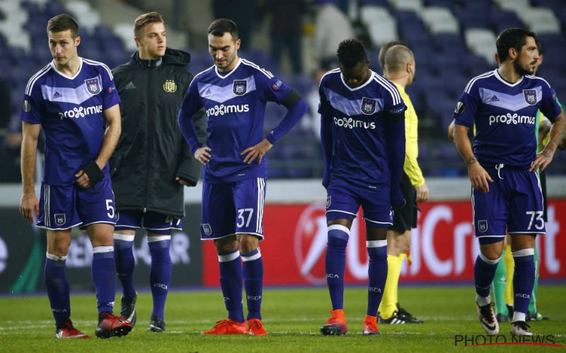 Anderlecht mist belangrijke speler tegen Zenit Sint-Petersburg