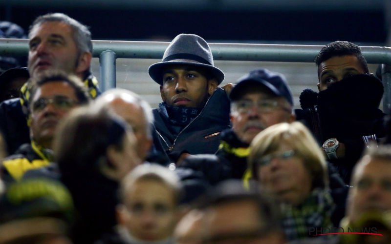 Dit is de reden waarom Aubameyang niet mocht spelen van Dortmund