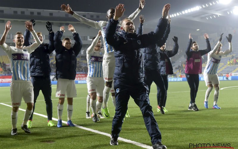 Prachtig om zien: Thomas Buffel gaat uit de bol met de Genk-fans