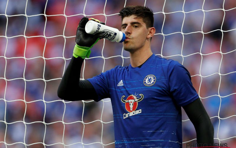 Courtois werkt zich serieus in nesten en grijpt in