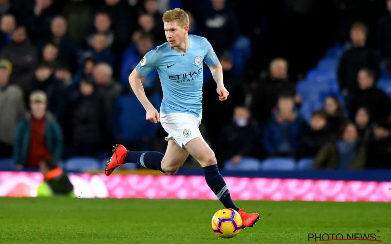 Kevin De Bruyne staat op ontploffen bij Manchester City