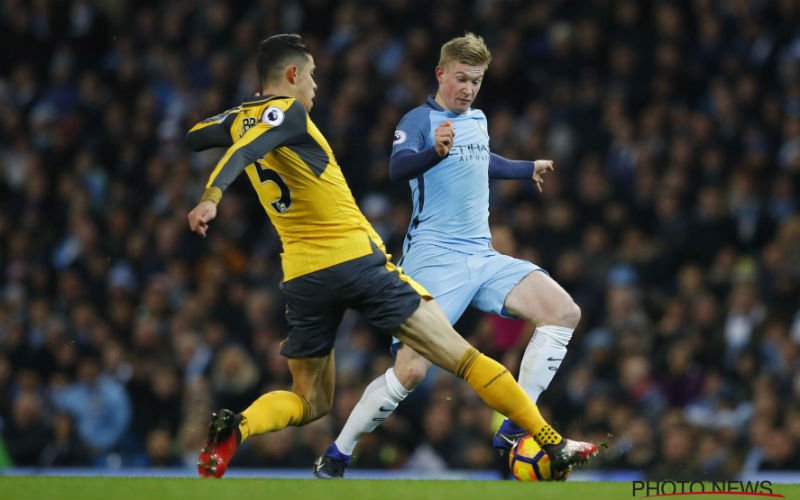 De Bruyne beleeft unicum tegen Arsenal