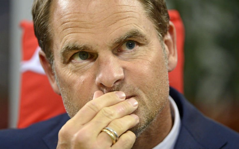 Club krijgt goed nieuws over Frank De Boer