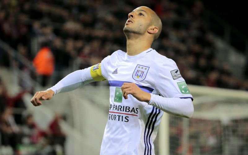 Sofiane Hanni dreigt Anderlecht te verlaten