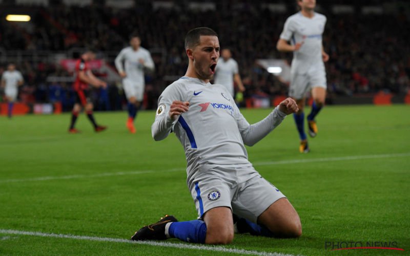 Hazard grote man bij Chelsea na nipte zege