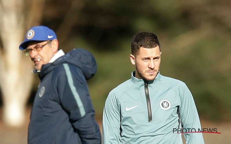 Het ontploft tussen Sarri en Hazard bij Chelsea: 