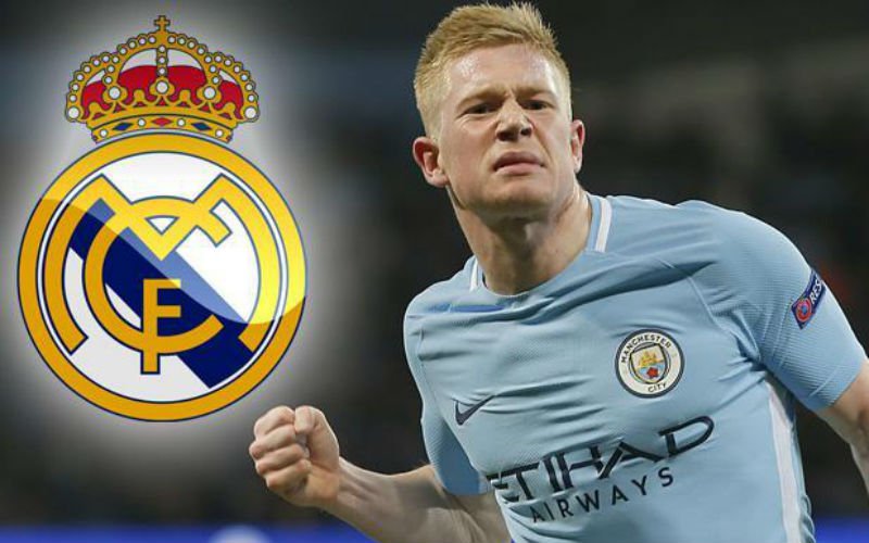 Real Madrid is zeker: 'De Bruyne wordt volgende topaankoop'