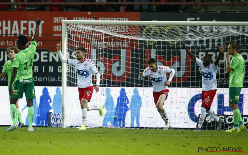 Kortrijk en Oostende gelijk, Waasland-Beveren hard onderuit