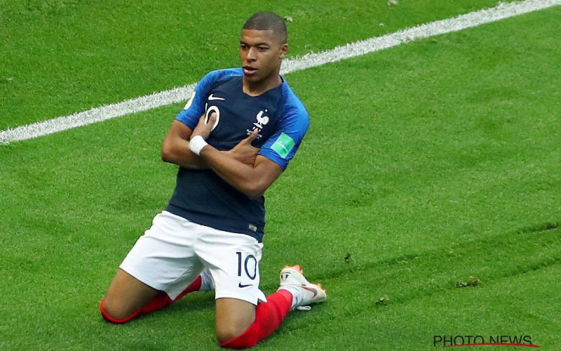 Mbappé haalde indrukwekkende topsnelheid tijdens rush