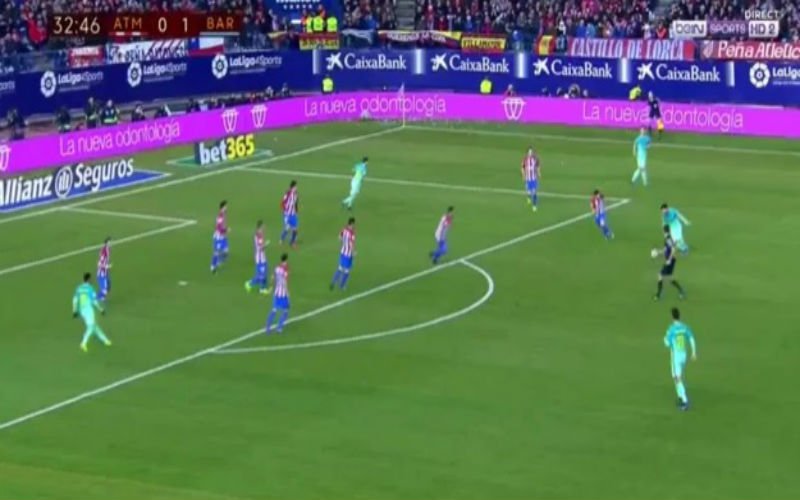 Messi scoort met een onhoudbare kanonskogel tegen Atlético Madrid (Video)