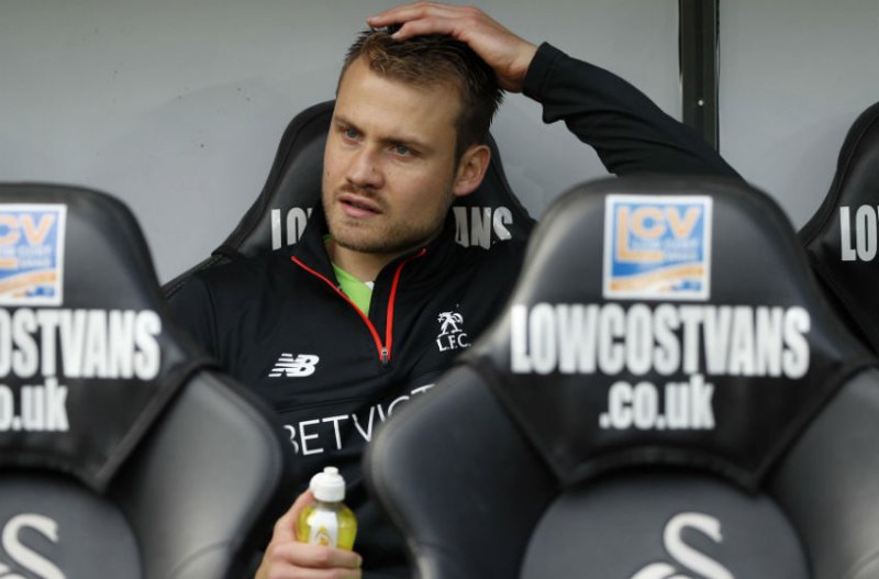 Mignolet op de bank: 