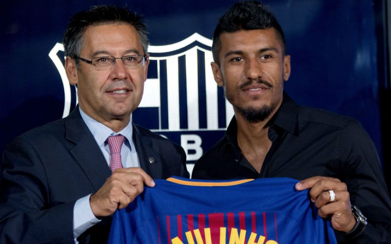 Ongelofelijk: Zoveel shirts verkocht Barcelona van aanwinst Paulinho