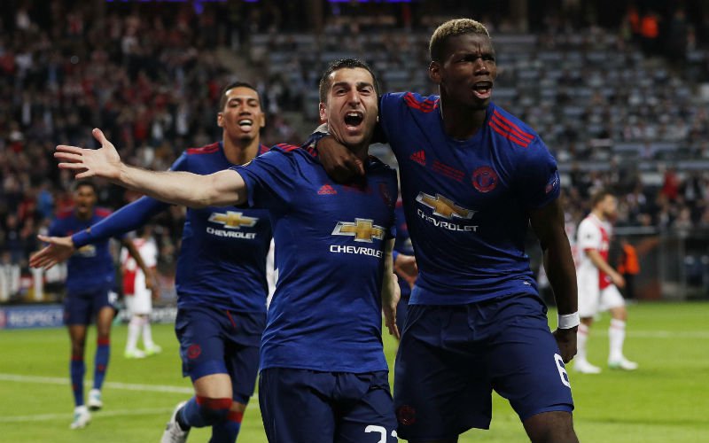 Manchester United wint de Europa League