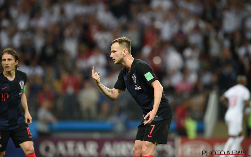 Rakitic lag nacht voor halve finale met hoge koorts in bed