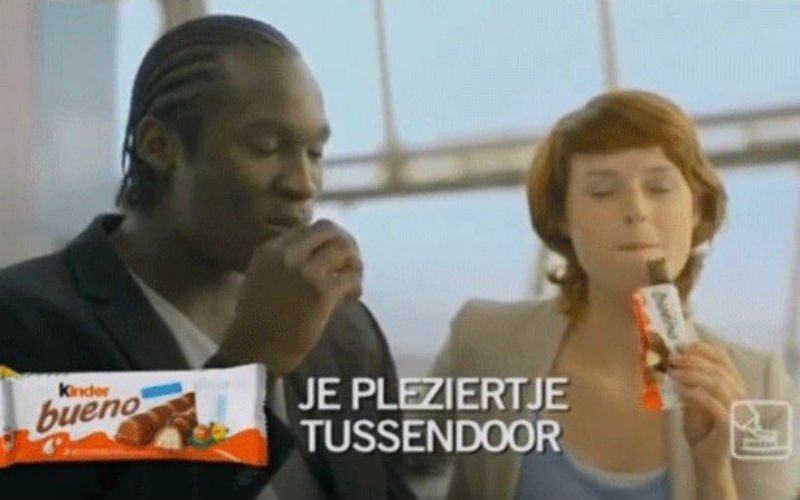 Onwaarschijnlijk verhaal over Lukaku en zijn Kinder Bueno