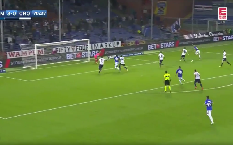 Zou Martinez kijken? Praet pakt uit met deze prachtige assist (Video)