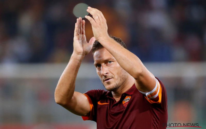 Totti heeft drastisch besluit genomen