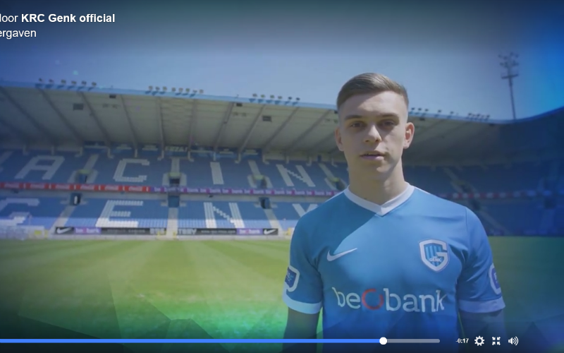 Dit zijn de nieuwe truitjes van Racing Genk