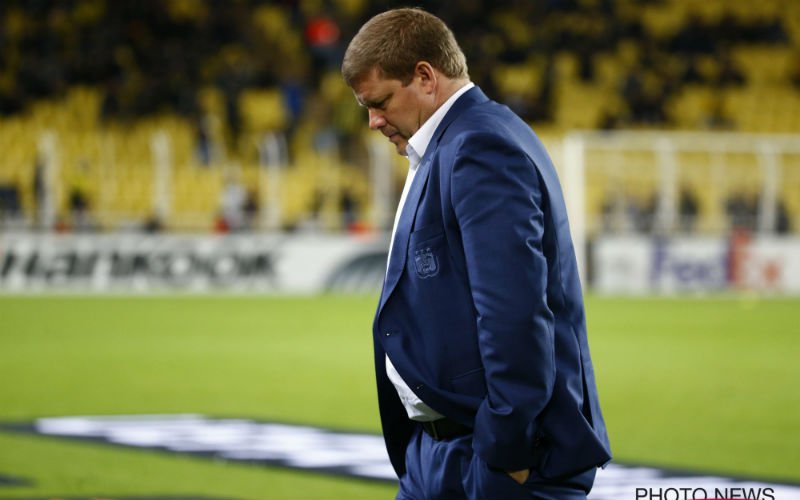 Vanhaezebrouck haalt weer uit naar Anderlecht-fans