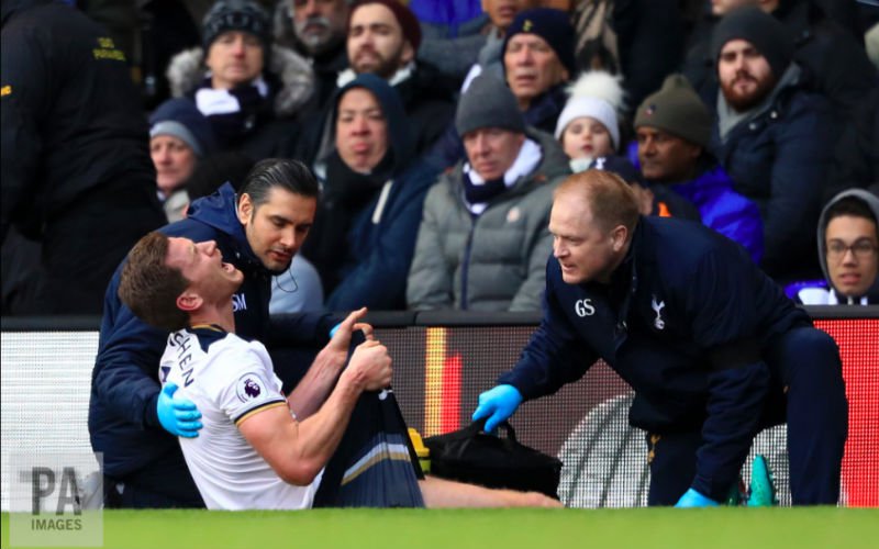 Tottenham vreest het ergste voor Jan Vertonghen