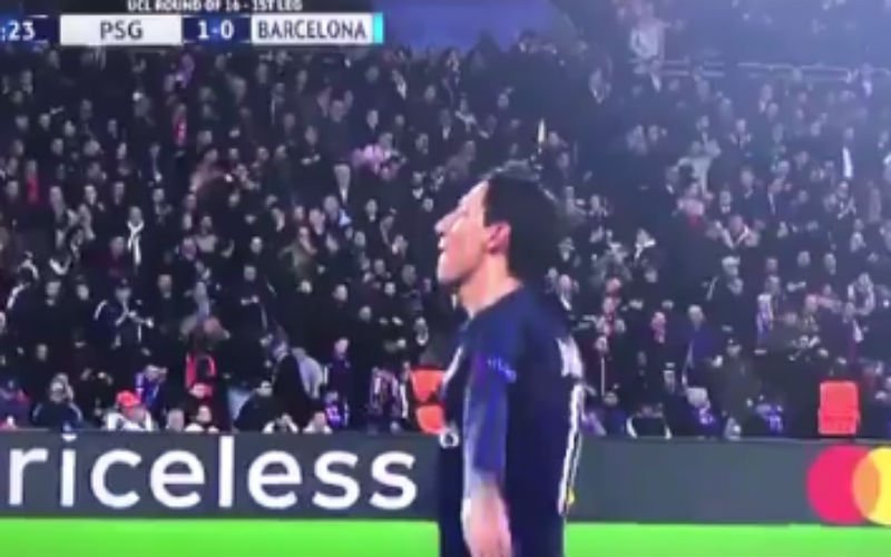 Di Maria scoort met heerlijke vrije trap, de muur van Barcelona is lachwekkend (Video)